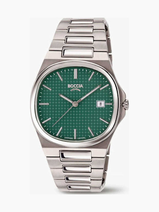 Boccia Women's Watch with Silver Metal Bracelet