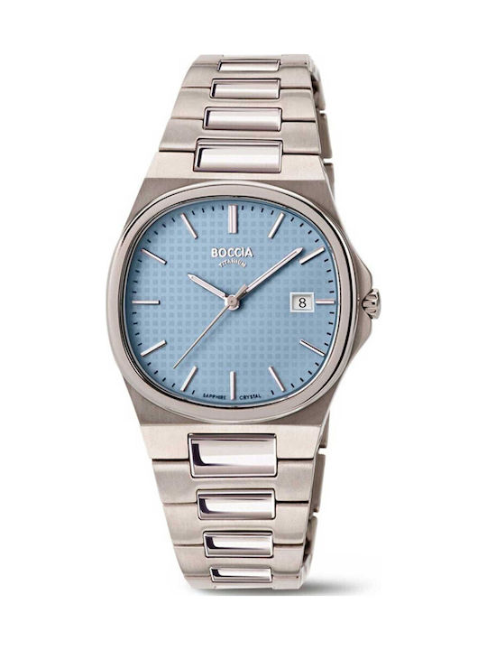 Boccia Women's Watch with Silver Metal Bracelet