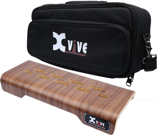 Xvive F4 Pedal Board Βάση Πεταλάκια Θήκη Μεταφοράς