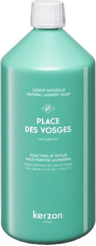 Kerzon Place Des Vosges Lichid Detergent cu Aromă Τριαντάφυλλο pentru Sensibil & Culori Haine 1lt (30 Cupe de măsurare)
