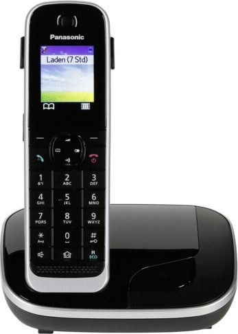 Panasonic KX-TGJ310 Безжичен Телефон с Българско Меню Черен