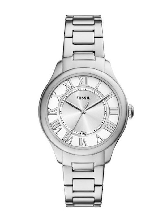 Fossil Women's Watch 38mm Battery Silver