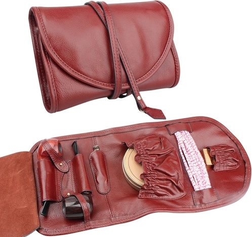 Firedog Fabric Tobacco Pouch With Snap Closure 22x15cm Palm Rope