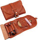 Firedog Fabric Tobacco Pouch With Snap Closure 22x15cm Pipe Brown