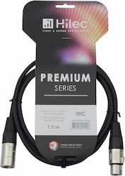 Cablu de microfon Hilec Clpro-xmxf/1.5 Lungime 1,5m