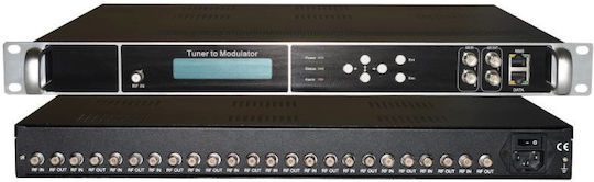 Q-112m8 Qam Transmodulator 12xdvb-s2-ex In 16dvb-c 8dvb-t Out