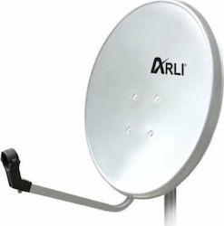 Arli Steel Satelite Antenna 80cm Λευκό Δορυφορικό Πιάτο 80cm Ατσάλι Arli Steel Satelite Antenna 80cm Λευκό Δορυφορικό Πιάτο 80cm Ατσάλι