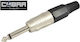 Cobra 1/4" Mono Male Jack 6.35mm Plug Mono 1/4" Male Plug 6.3mm Connector Ckx-006