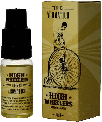 High Wheelers Fertige Nachfüllflüssigkeit mit Rauchen / Süß Geschmack 6mg 10ml