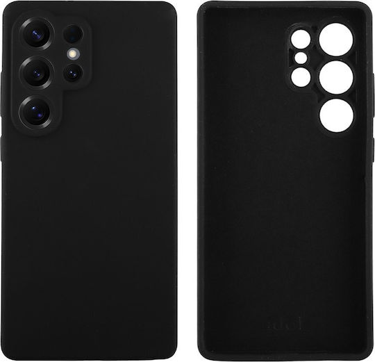 Idol 1991 Velvet Elite Umschlag Rückseite Silikon Wasserdicht Schwarz (Galaxy S25 Ultra,Samsung S25 Ultra)
