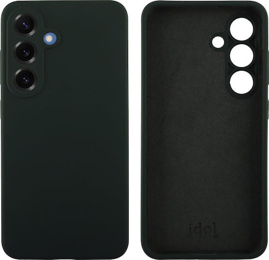 Idol 1991 Velvet Elite Silicone Green Back Cover (Galaxy S25)