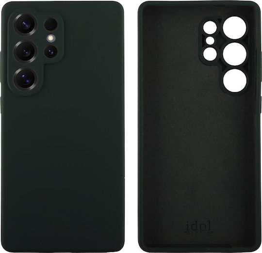 Idol 1991 Velvet Elite Umschlag Rückseite Silikon Grün Galaxy S25 Ultra