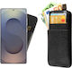 Idol 1991 Anti-rfid Wallet Δερμάτινο Μαύρο (Gal...