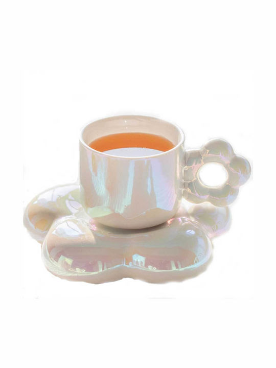 Disoza Tasse Kaffee Keramik Braun 250ml