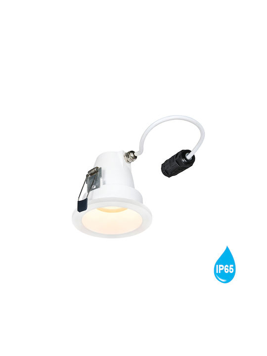 Viokef Metalic Spot Încorporat Alb 95x95cm. 1buc