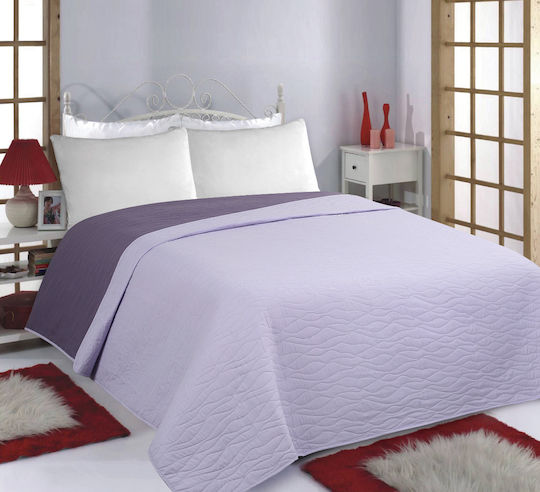 Silk Fashion Waves Module Paturi & Cuverturi Pat Superdublu Lila/Mov 220x240cm Silk Fashion Waves Module Paturi & Cuverturi Pat Superdublu Lila/Mov 220x240cm