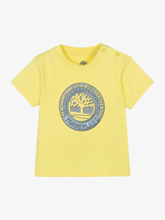 Timberland Kinderoberteile Kurzärmelig Gelbe