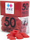 Small Pixie Crew Red 50 Pcs