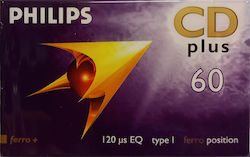 Κασετα Audio Ηχου Philips Cd Plus 60minutes Type I Normal Position