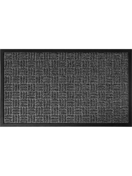 Atmosphera Πατάκι Εισόδου Αντιολισθητικό Γκρι 45x75εκ.