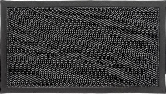 Atmosphera Fußmatte Schwarz 76x43cm