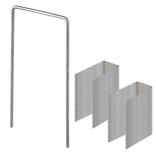 Kadax Gartenzaunmaterial 100Stück Silver