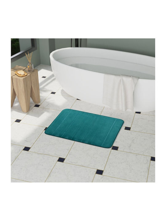 Inter Ceramic Бански килим Правоъгълена ICSC209BM Dark Green 50x70бр