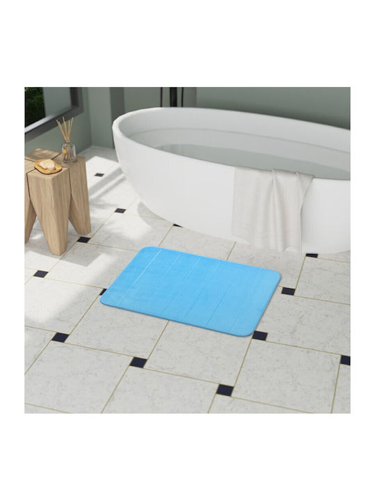 Inter Ceramic Πατάκι Μπάνιου ICSC208BM Blue 50x70εκ.