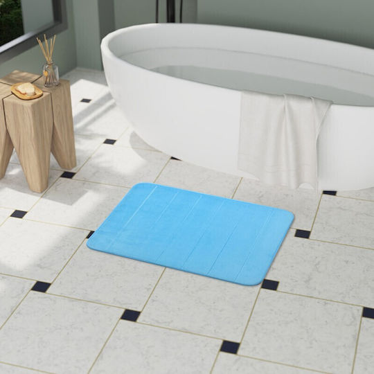 Inter Ceramic Πατάκι Μπάνιου ICSC208BM Blue 50x70εκ.