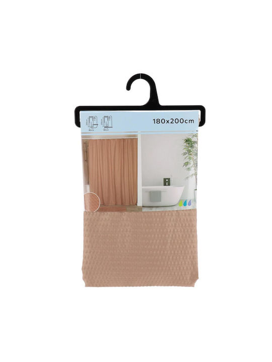 Atmosphera Shower Curtain 180x200cm Cappuccino