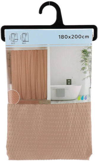 Atmosphera Shower Curtain 180x200cm Cappuccino