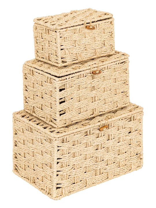 Paper Decorative Boxes Set 3pcs