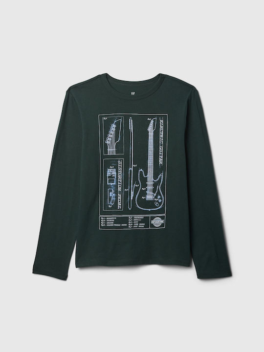 Bluză pentru copii Cu mânecă lungă essex green Graphic