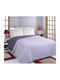 Silk Fashion Bones Подредба Покривало Кингсайз Lila/purple 220x240см