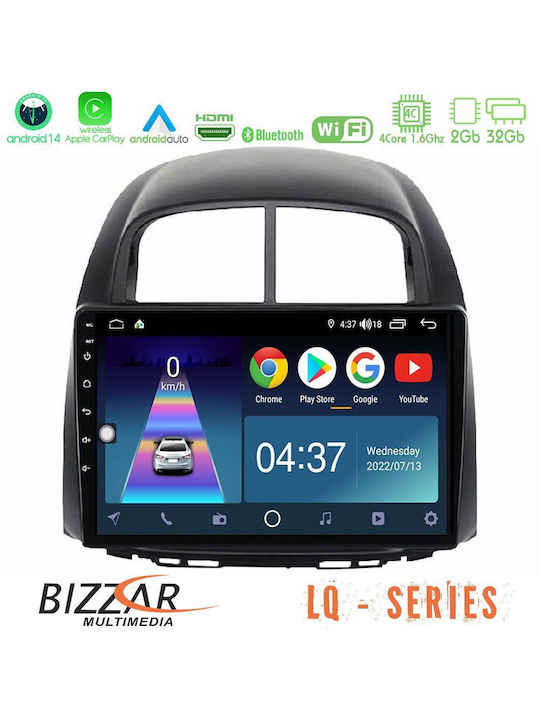 Bizzar Car Audio System for Daihatsu Sirion Subaru Justy 2008-2010 (Bluetooth/USB/WiFi/GPS/Apple-Carplay/Android-Auto) with Touch Screen 10"