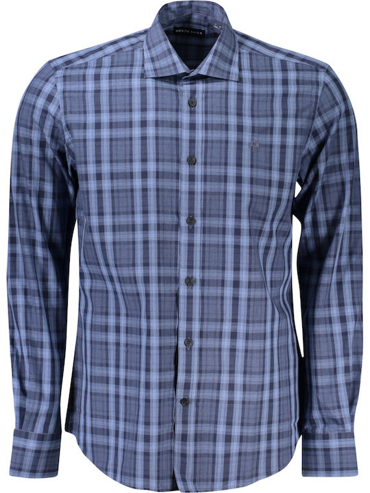 North Sails Long Sleeve Cotton Shirt Sky Blue 6...
