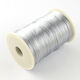 Rat Tail Cord Silver 2mm 100 meters