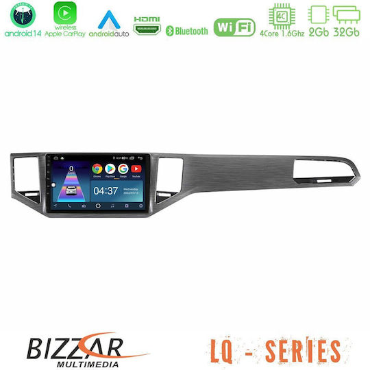 Bizzar Ηχοσύστημα Αυτοκινήτου για Volkswagen Sportsvan 2014-2020 (Bluetooth/USB/WiFi/GPS/Apple-Carplay/Android-Auto) με Οθόνη Αφής 9"