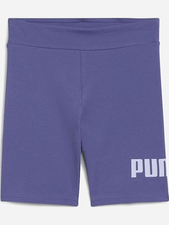 PUMA Colant Copii Sportiv Scurt Violet Ess