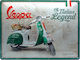 Vespa Logo Zeichen Italienische Legende