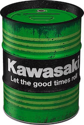 Pușculiță Butoi de Ulei cu Sigla Kawasaki