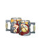 Dekoratives Glas Tole10 Spartanisches Schwert+Schild 39760