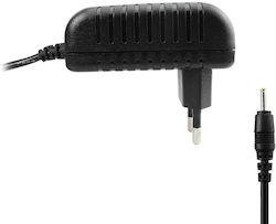 Detech Τροφοδοτικό 12v/2a 2.5mm Μαύρο Ιδανικό Tablet 290