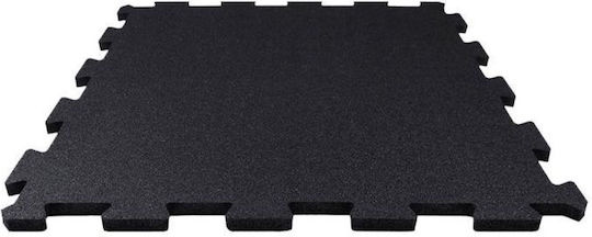 Tiguar Gym Floor Puzzle Mat Black 98x98x1.5cm