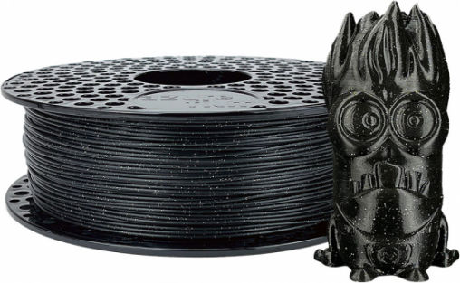 Azurefilm Pla Black Glitter 1.75mm 1kg