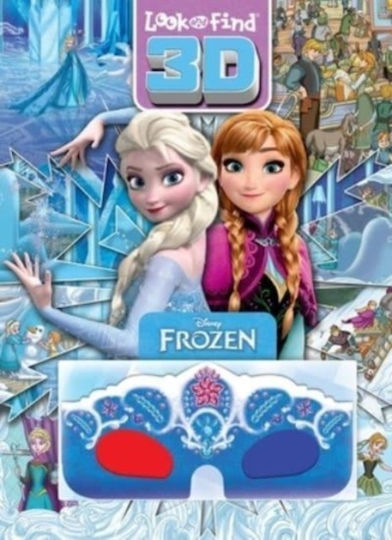Disney Frozen Look And Find 3d - Phoenix International Publications, Incorporated - Hardback