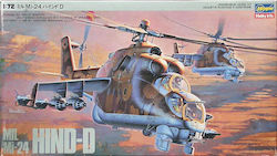 Hasegawa Φιγούρα Μοντελισμού Mil Mi-24 Hind-d 1:72 K020