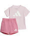 Kinder-Set mit Hose Sommer 2Stück Rosa Essentials