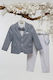 Mi Chiamo Baptism Suit with Blazer for Boys Blue/White A4774