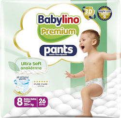 Babylino Premium Pants No. 8 για 20+kg 26τμχ XXL